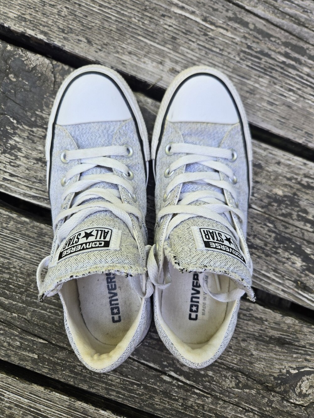 Converse Chuck Taylor All Star Madison Sneakers in Grey Heather Colorway - Picture 2 of 8